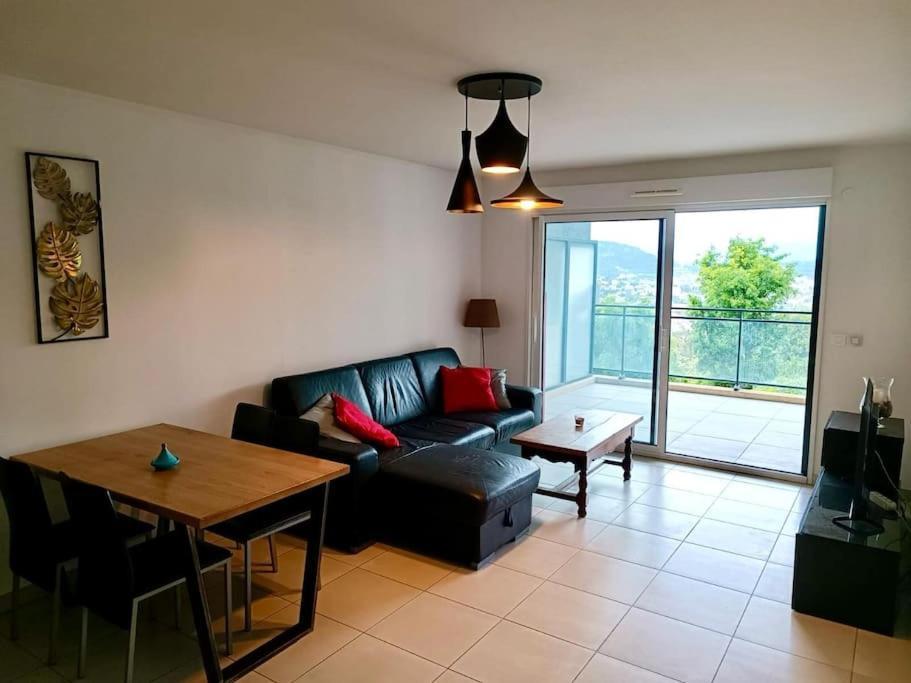 Pessicart - T2 Avec Terrasse - Residence Avec Piscine Nice Exterior foto