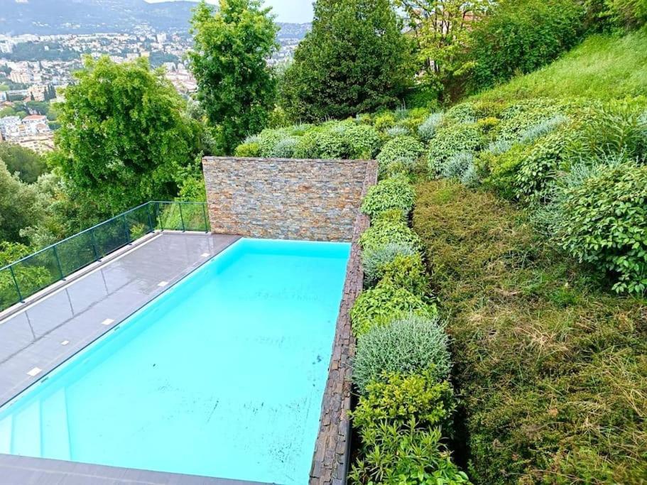 Pessicart - T2 Avec Terrasse - Residence Avec Piscine Nice Exterior foto